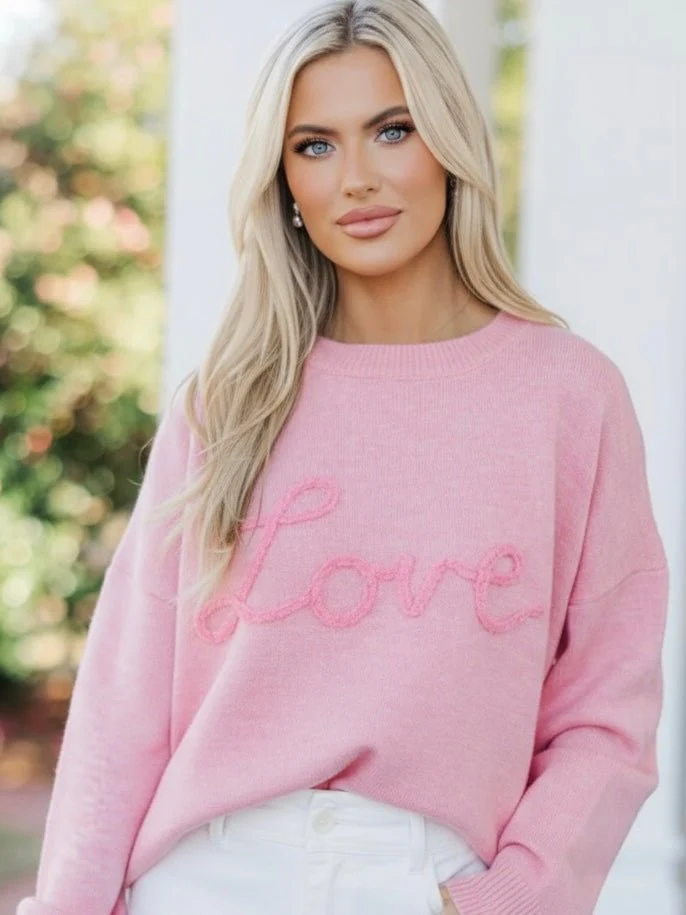 Love Script Sweater